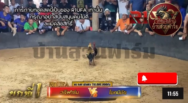 โชคมีชัย 🆚 วลีฟาร์ม ยกที่ 2️⃣