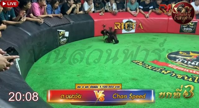ต.มีชัย 🆚 Chan Speed ยกที่ 3️⃣